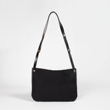 Zoe waterproof and leather satchel
