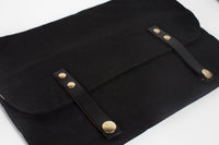 Zoe waterproof and leather satchel