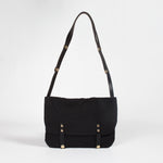 Zoe waterproof and leather satchel