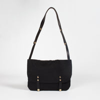 Zoe waterproof and leather satchel