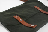 Zoe waterproof and leather satchel