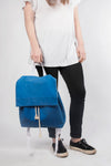 Mara blue waterproof backpack