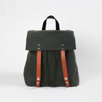 Max forest green waterproof backpack